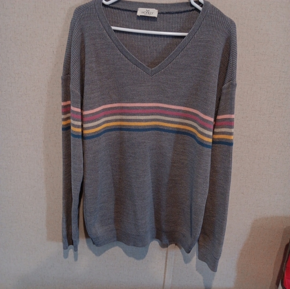 Hopely Made In Usa women's sweater size XL - Picture 2 of 5
